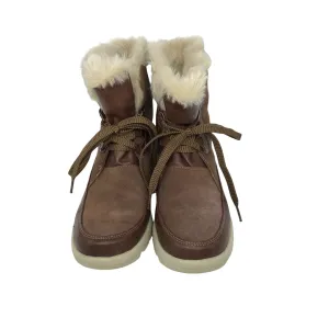 Women’s Leather & Fur Snow Boots