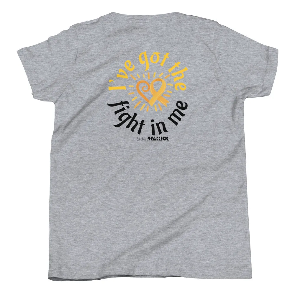 Youth Short Sleeve Childhood Cancer tee